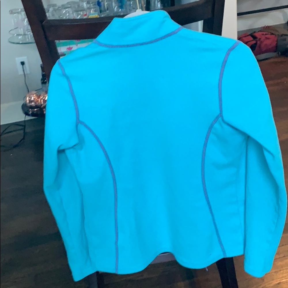 Electric Blue Light Workout Jacket - image 3